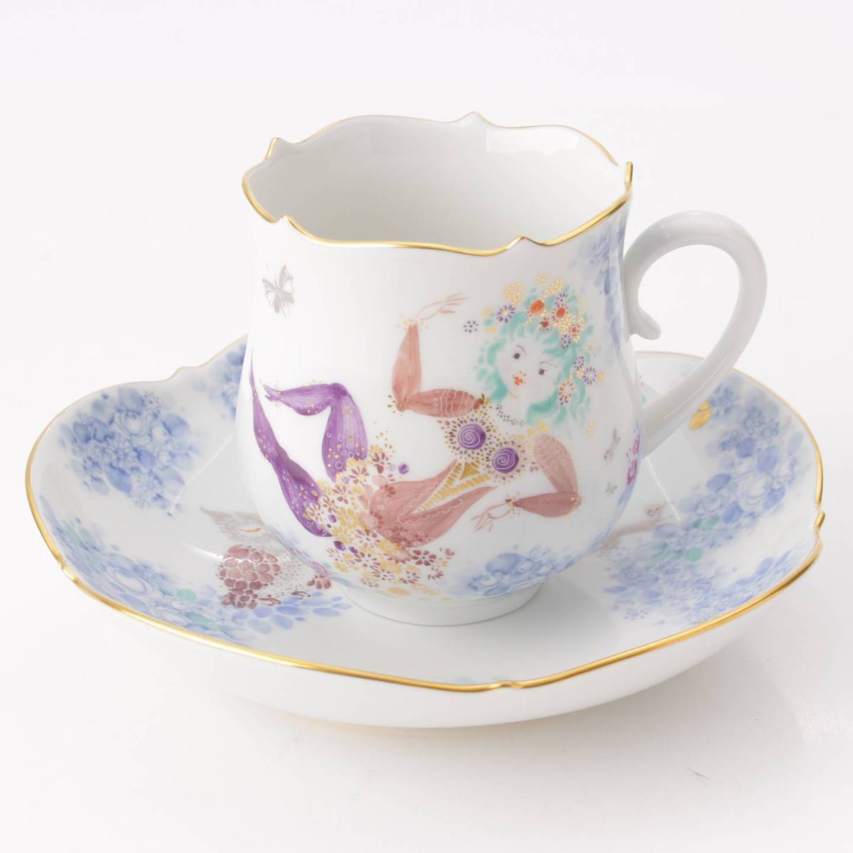 マイセン 真夏の夜の夢 24✕24 9枚目 マイセンマーク有 マイセン 真夏