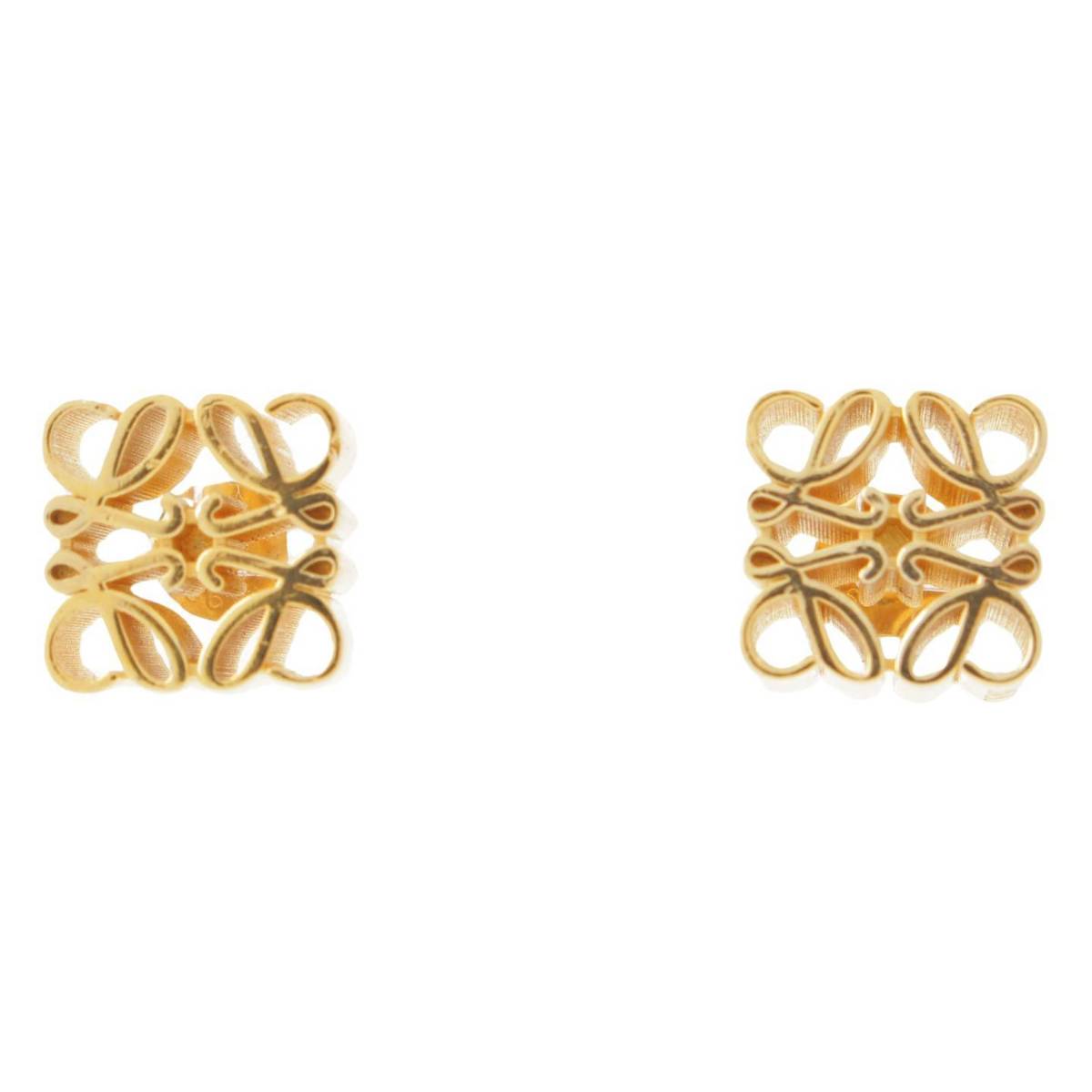 LOEWE ロエベ アナグラム ピアス ゴールド スイングタイプ ロエベ