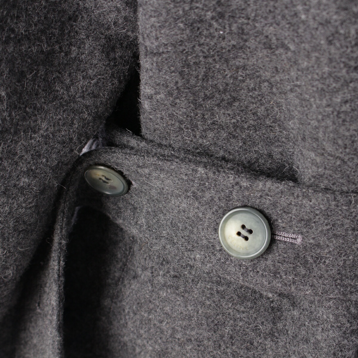 楽天市場】セリーヌ CELINE フィービー期 ウール ダブル ロング コート