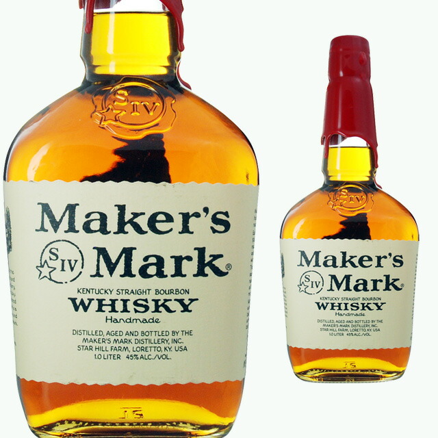 楽天市場】[大容量] メーカーズマーク 45度 1000ml レッドトップ 箱