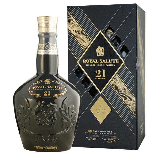 楽天市場】[訳有][限定]ロイヤルサルート ピーテッドブレンド 21年 40