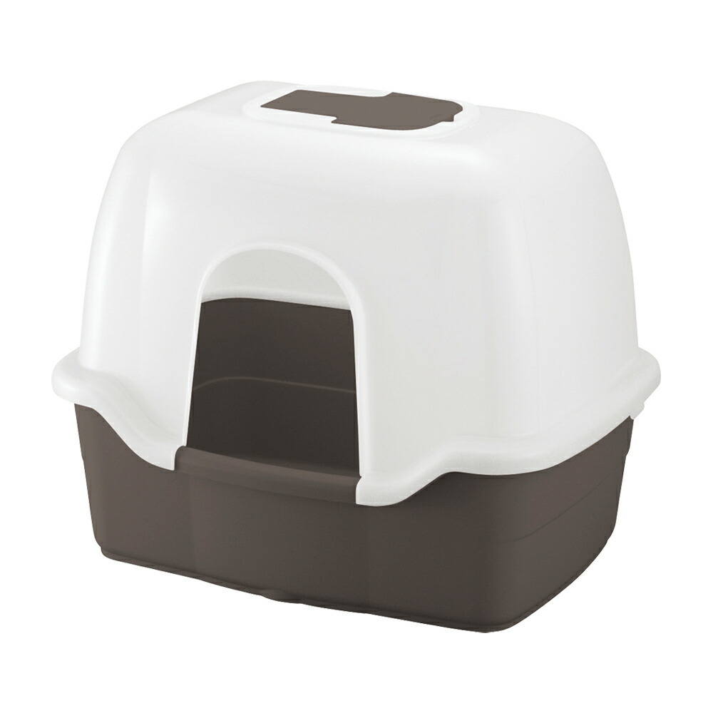 楽天市場】【公式直営】ラプレ ネコトイレ 深型 60フード付リッチェル