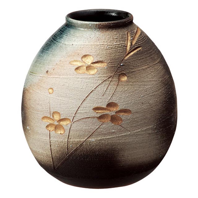 笠間焼 太田三作 花瓶 花器 花生 壺 傳統工藝 笠間焼 太田三作 花瓶