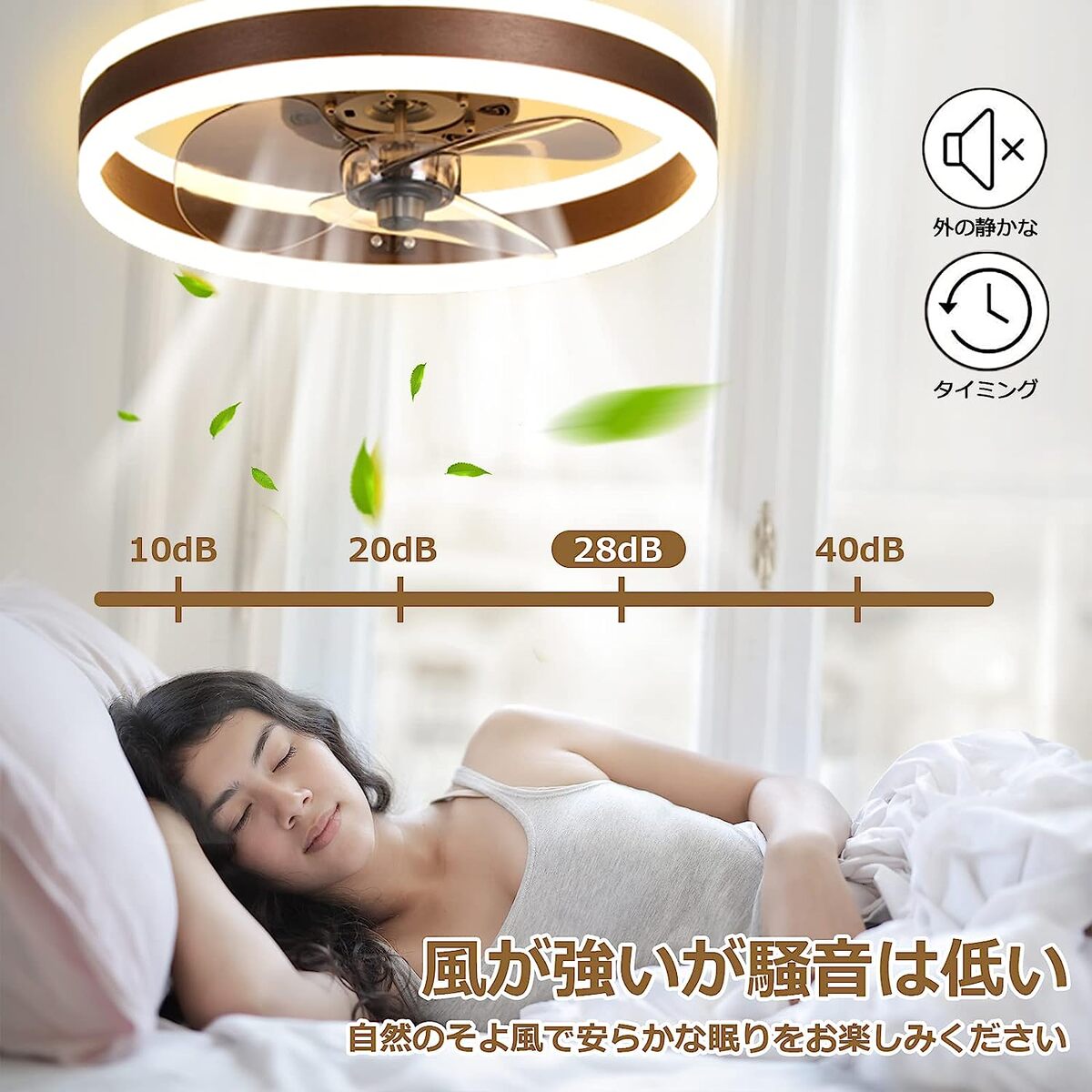 楽天市場】【楽天1位】【5年保証】シーリングファンライト DCモーター