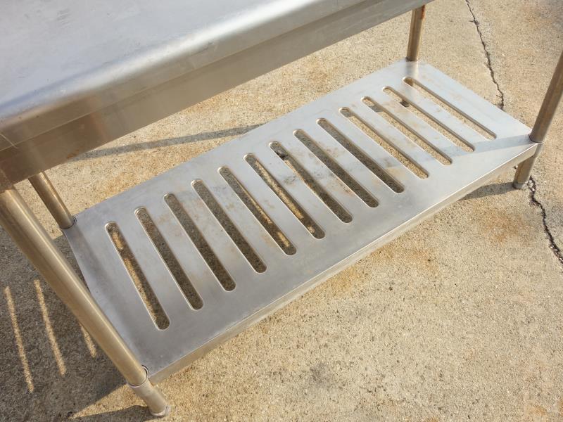 中古】M▽タニコー 業務用 厨房 作業台 棚 ステンレス (Fe1839) 中古