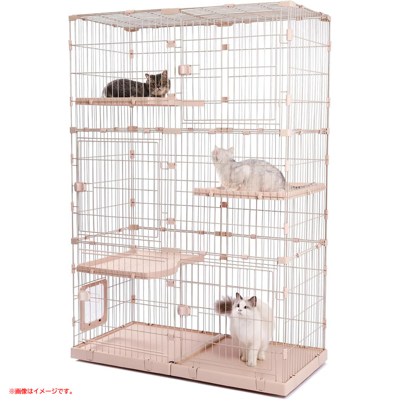 楽天市場】猫 ケージ 3段 アウトレットの通販