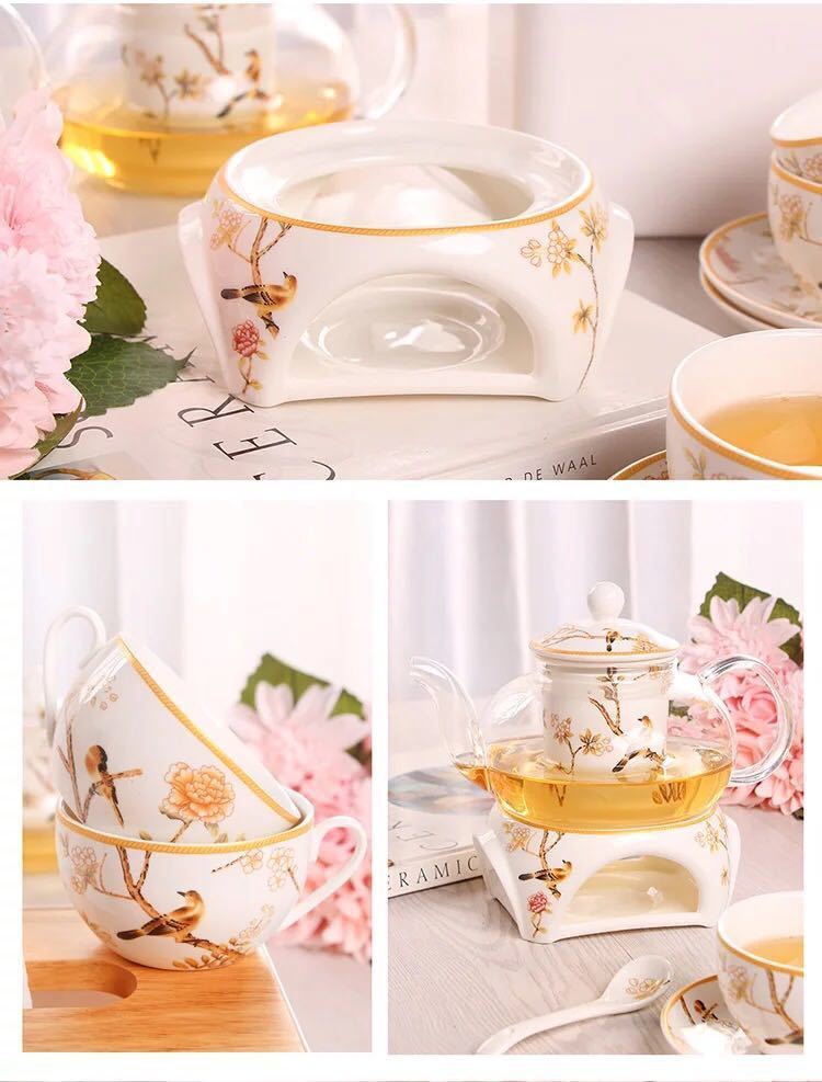 花柄ティーセット 陶磁器製 Amazon | ヴィンテージ花柄ティーカップと