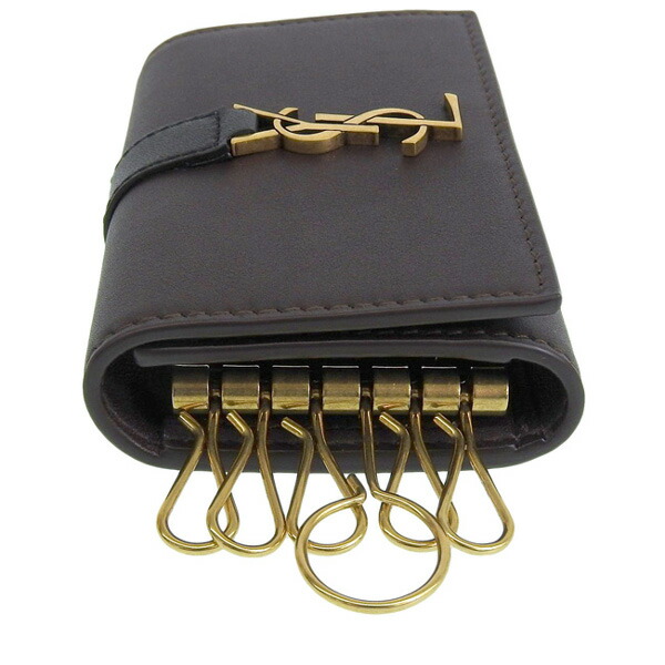 楽天市場】サンローラン キーケース レディース ワイン YSL