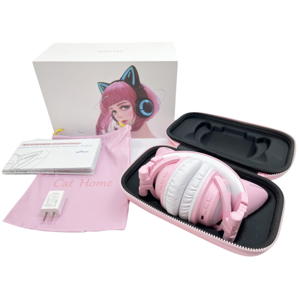 yowu SELKIRK 第三世代 猫耳 ヘッドホン ピンク 楽天市場】◇◇【中古