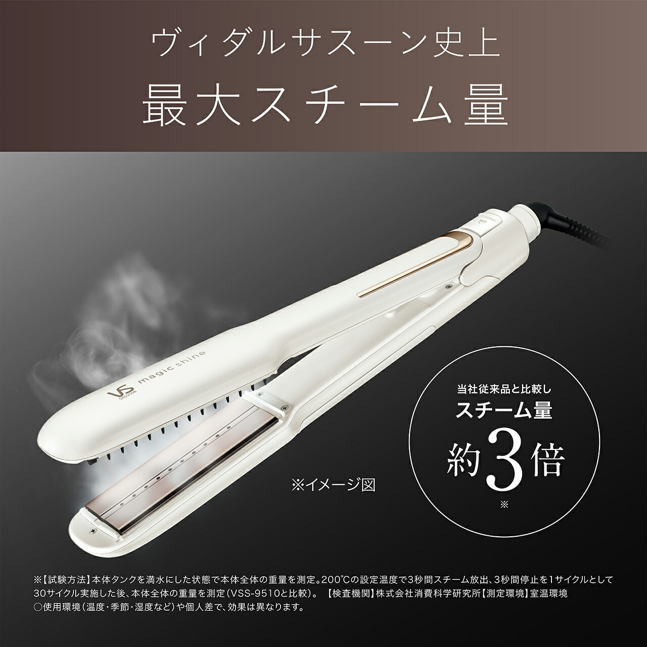 楽天市場】ヴィダルサスーン マジックシャイン スチームステーション