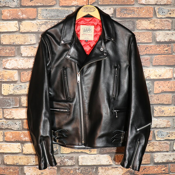 楽天市場】666 トリプルシックス SIDE BELT RIDERS JACKET サイド