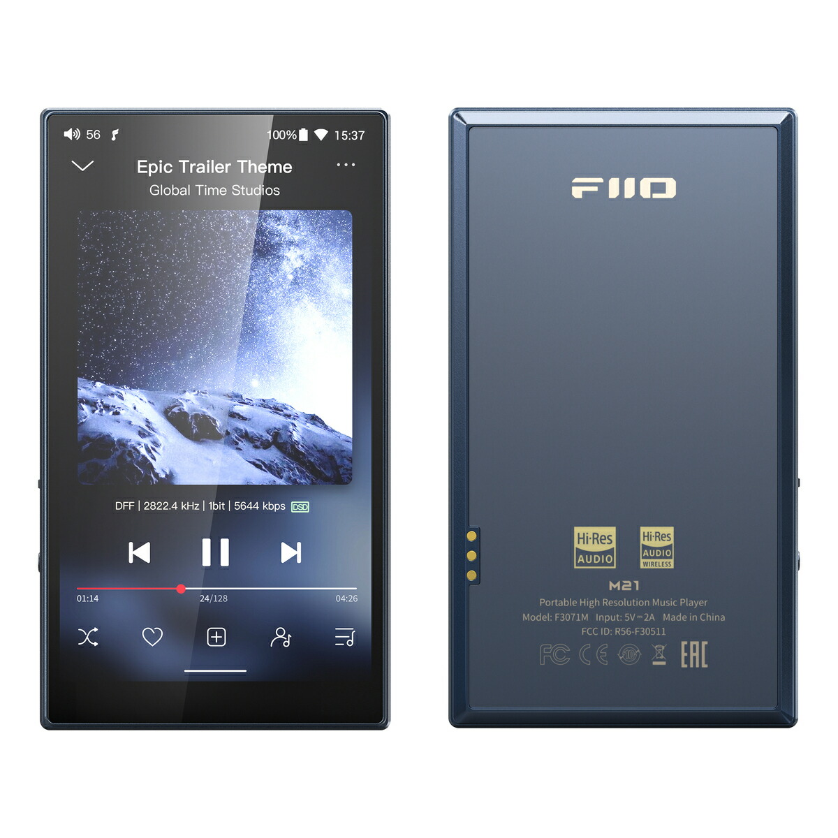 楽天市場】FiiO M21 Dark Blue : Rock oN Line 楽天市場店