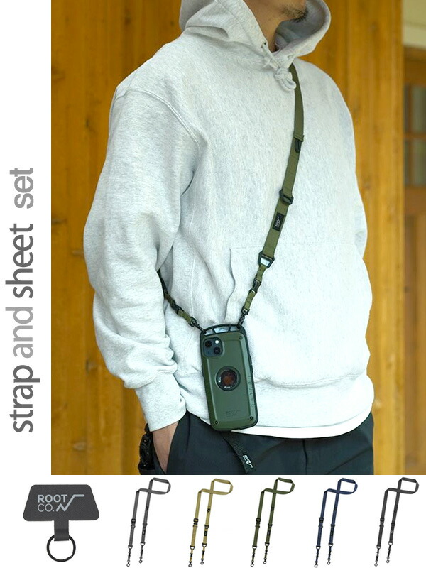 楽天市場】ROOT CO ルートコー キーホルダー ネックストラップ