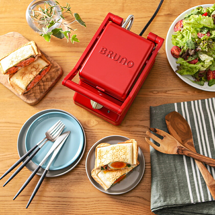 楽天市場】BRUNO ホットサンドメーカー【4つから選べる特典付き