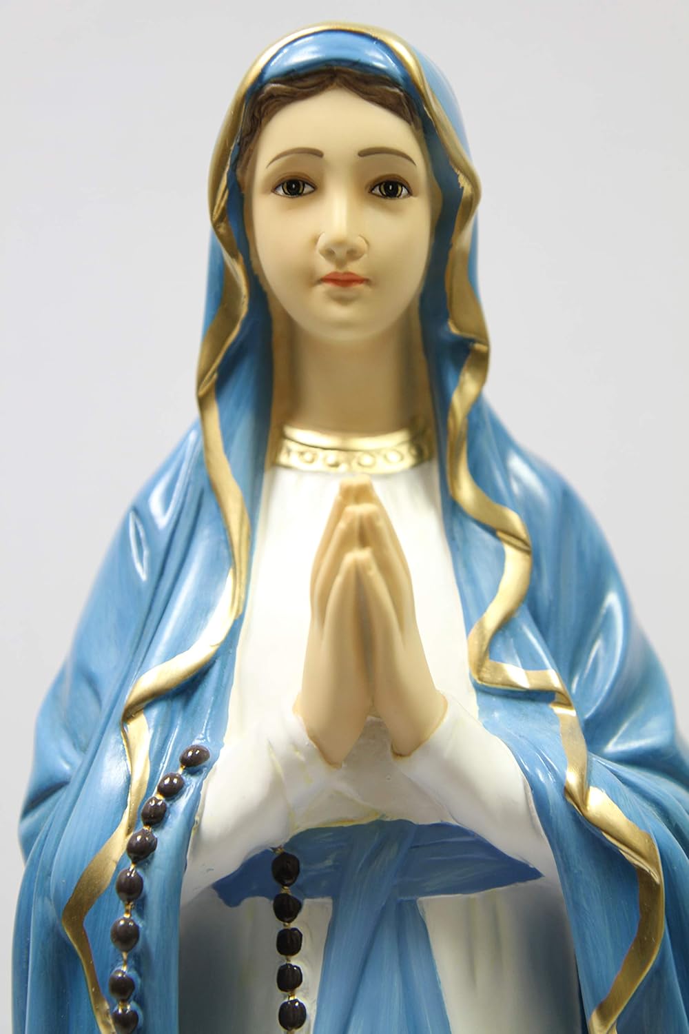 楽天市場】高さ約64cmルルドの聖母マリア彫刻フィギュアイタリア製彫像