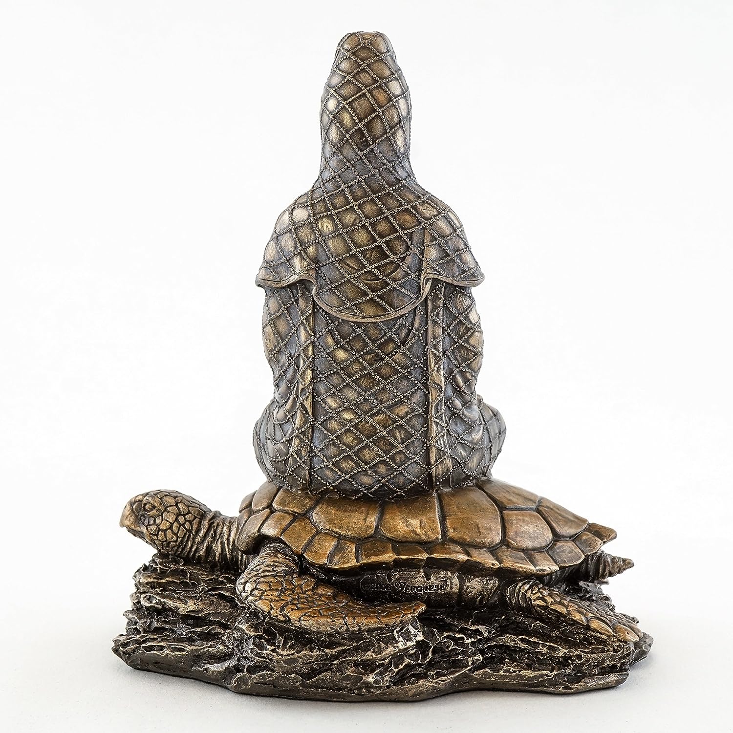 楽天市場】海亀の上で、海から昇る観音菩薩彫像 - 慈悲と慈愛の女神