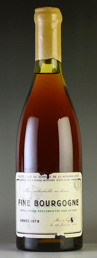 DRC ドメーヌ・ド・ラ・ロマネコンティ フィーヌブルゴーニュ 1979年