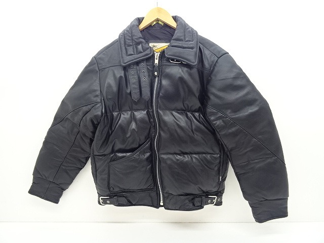 楽天市場】GOODENOUGH Schott グッドイナフ ショット B-3 Leather Down