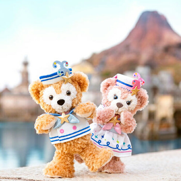 ダッフィー20周年 カラフルハピネス ポージープラッシー クッキーアン