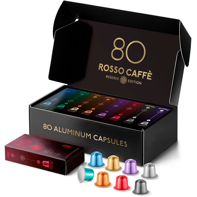 楽天市場】【公式】 ネスプレッソ 互換カプセル 80杯分 コーヒー