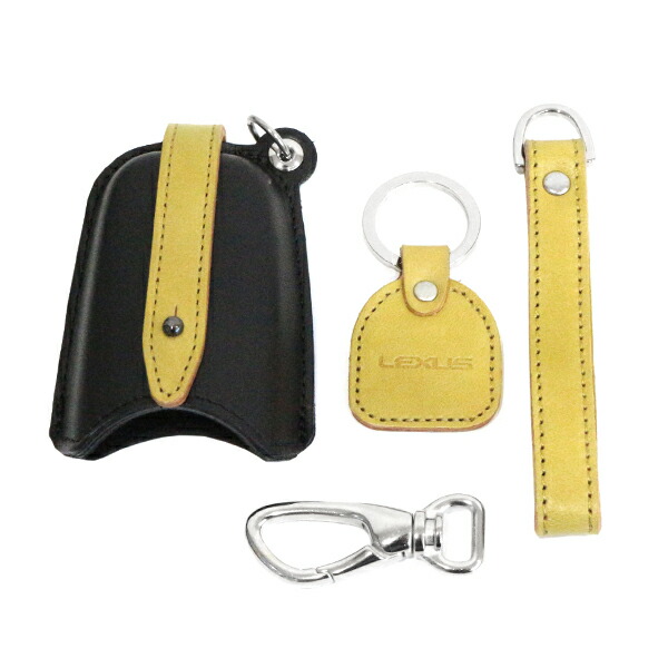 楽天市場】【送料無料】 LEXUS 純正 本革キーケース イエロー