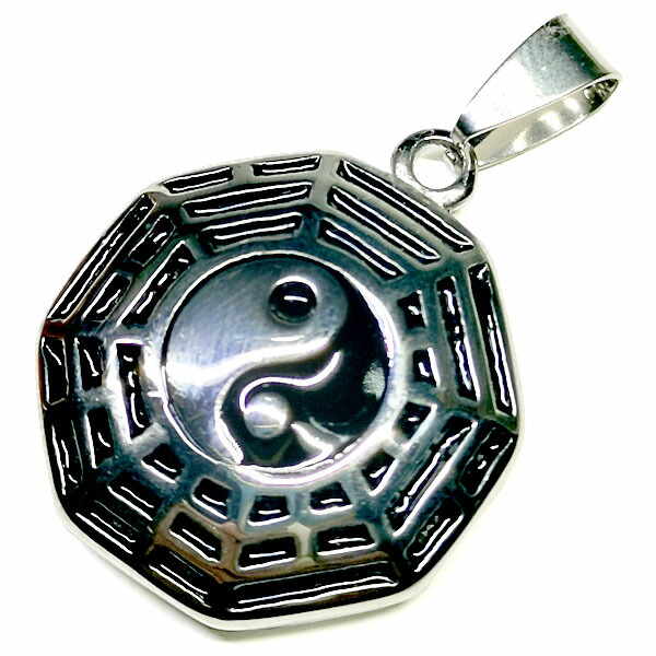 両面太極八卦鏡ペンダント 不思議研究所 Amazon.co.jp: 太極八卦鏡