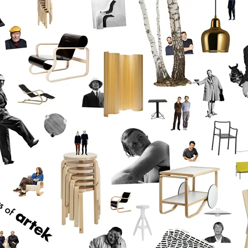 楽天市場】《90周年 アニバーサリー》Artek 2025 ポスター Inka Bell