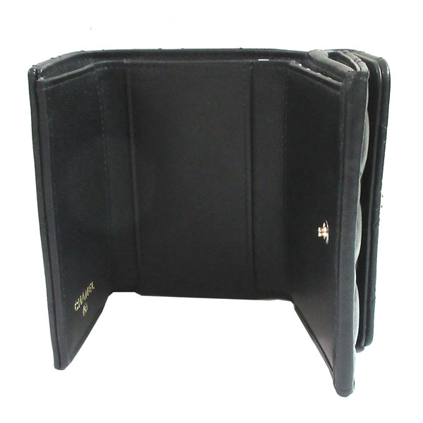 楽天市場】≪Brand new≫CHANEL COCO Chanel Small Flap Wallet Black