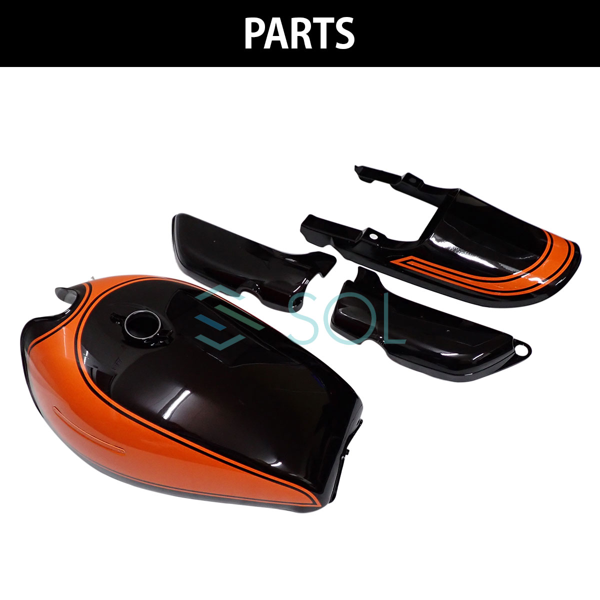 楽天市場】出荷締切18時 新品 Z1 Z2 750RS 火の玉 タンク カウル