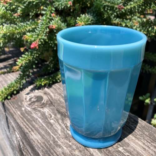 Mosser Glass Jam Dish モッサーグラス ウランガラス レトロ Mosser