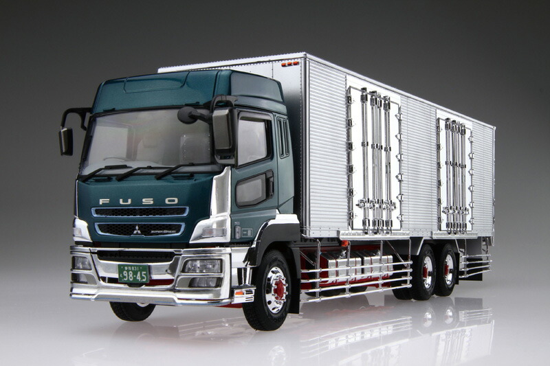 アオシマ 1/32 スーパーグレート トレーラーヘッド 完成品 三菱 デコトラ