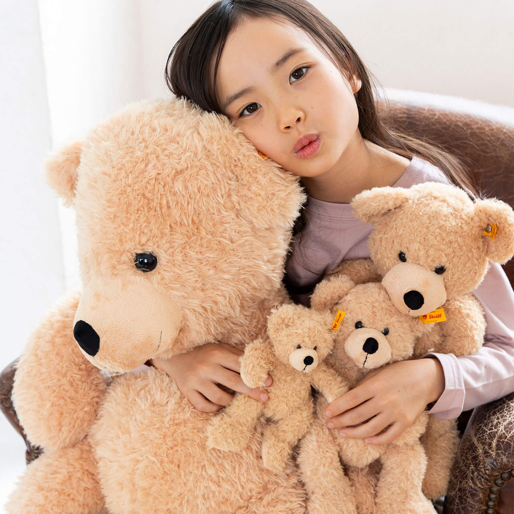 楽天市場】【シュタイフ公式】 テディベア フィン ベージュ 80cm