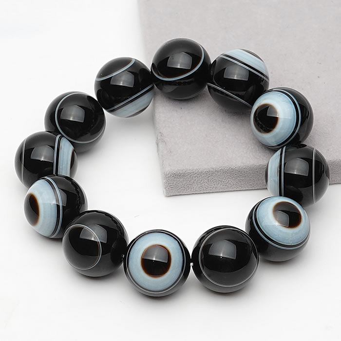 楽天市場】【一点物】【高品質】天眼石 アイアゲート 20mm 天眼瑪瑙