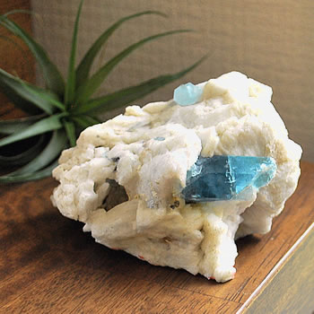 アクアマリン原石結晶132.2g