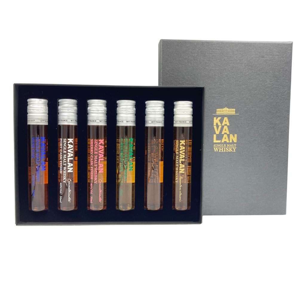楽天市場】【未開栓】カバラン 50ml 40% ミニボトル6本セット KAVALAN