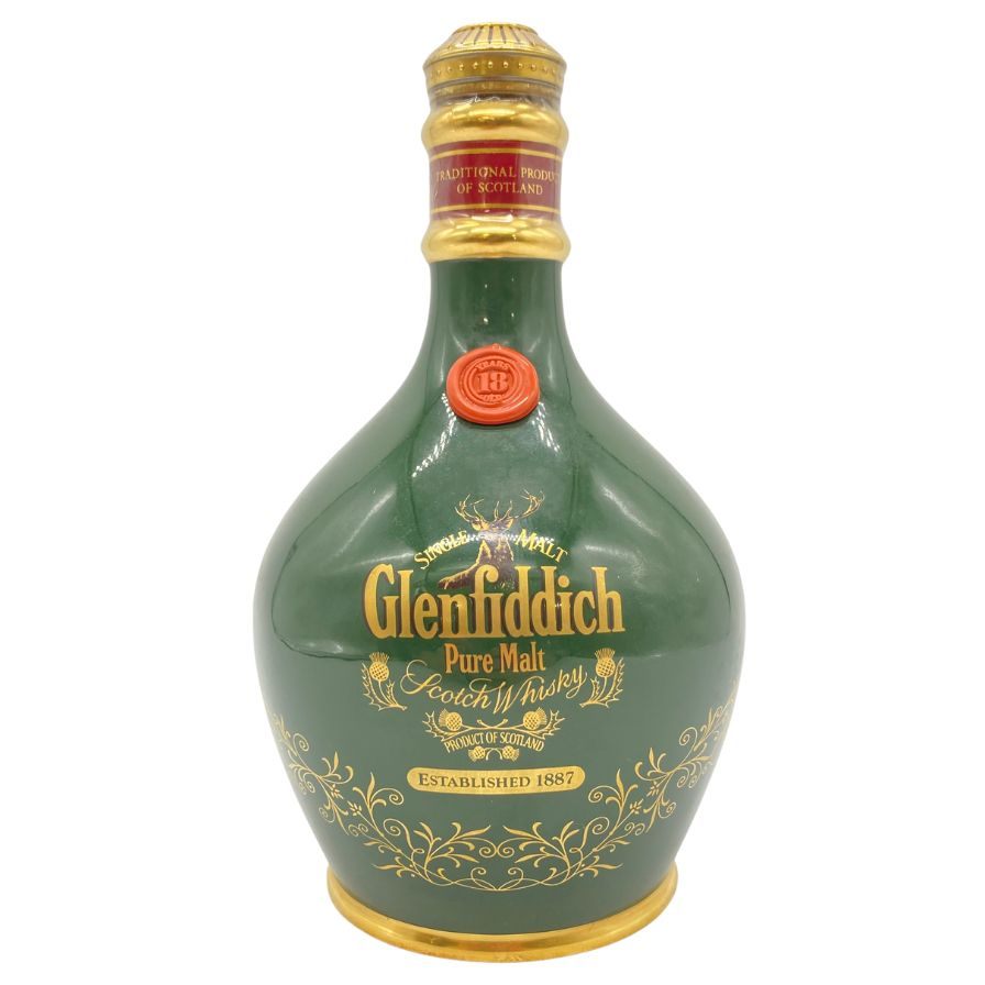 Glenfiddich 18年 陶器 緑 シングルモルト 【公式通販】