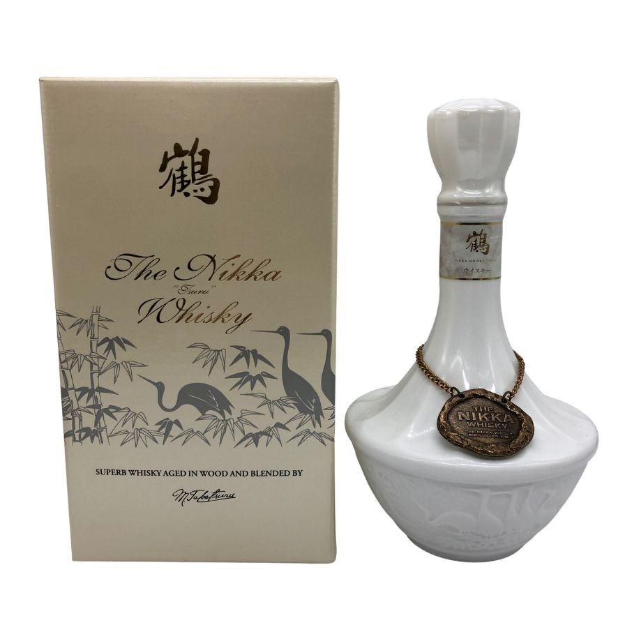 希少・未開栓】ニッカ 鶴 デキャンタ 箱付き 700ml 希少・未開栓