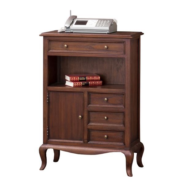 猫脚家具サイドチェスト電話台ビンテージ