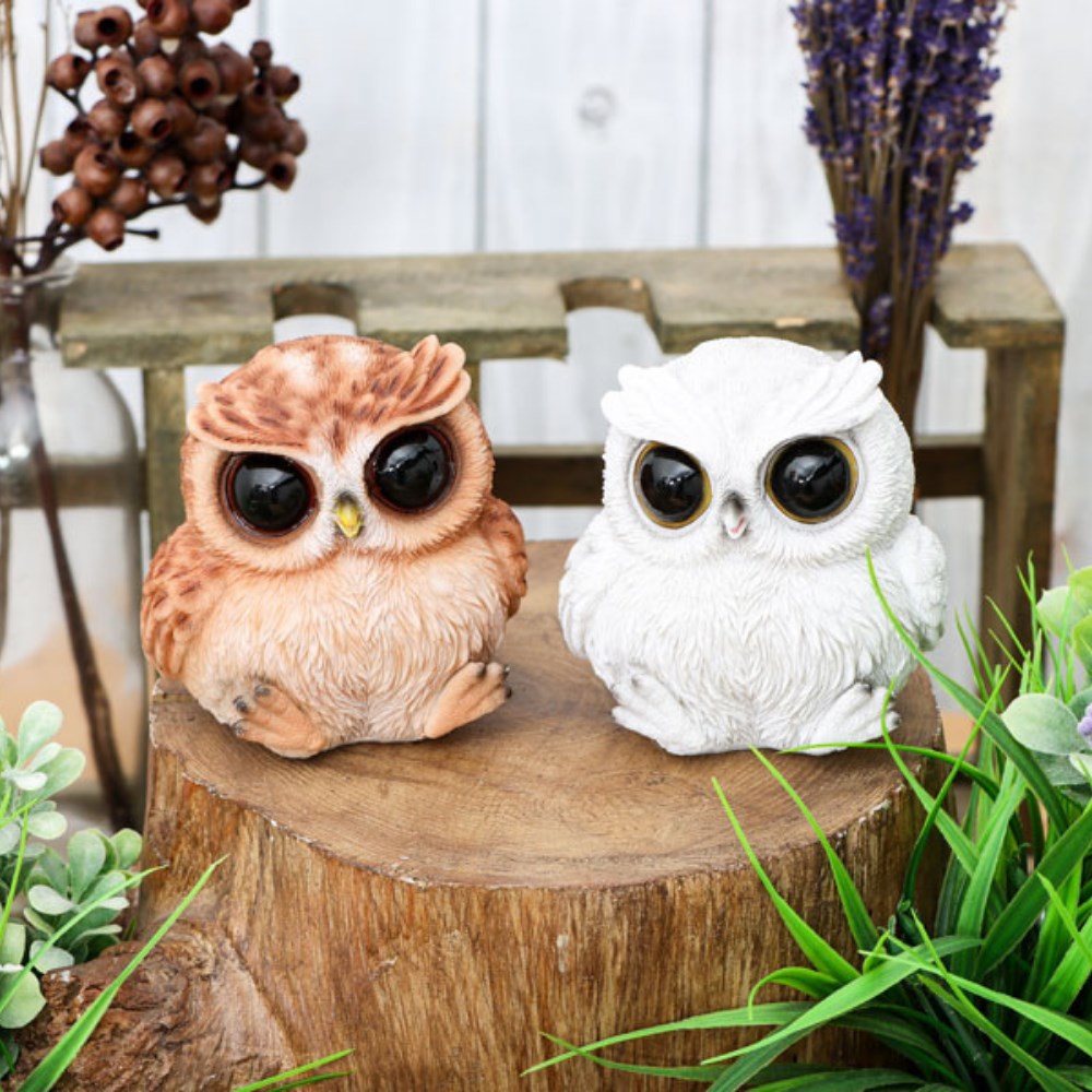 フクロウオブジェハンドメイド陶器スイス