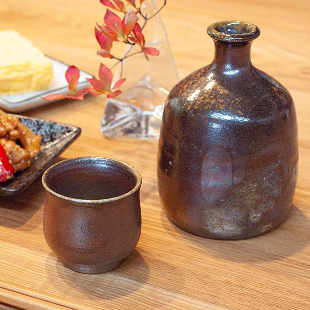 備前焼⑪蕪徳利 緋色 丁斎 【20】 備前焼⑪蕪徳利 緋色 丁斎 【20