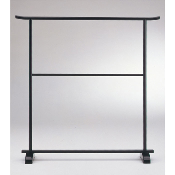 着物ディスプレイ 着物ハンガー 大衣桁（黒）