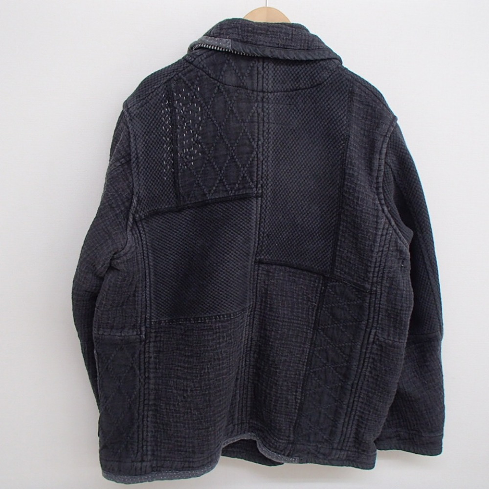 KENDO SASHIKO SHORT PEA COAT SP - BLUE L Porter Classic(Lサイズ