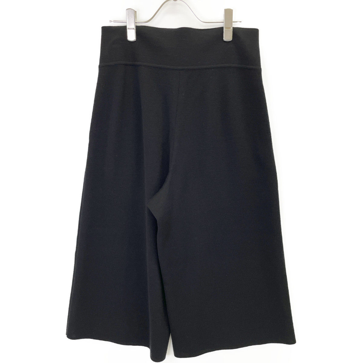 FOXEY NEWYORK ニットワイドパンツ ガウチョ ミッドナイト FOXEY