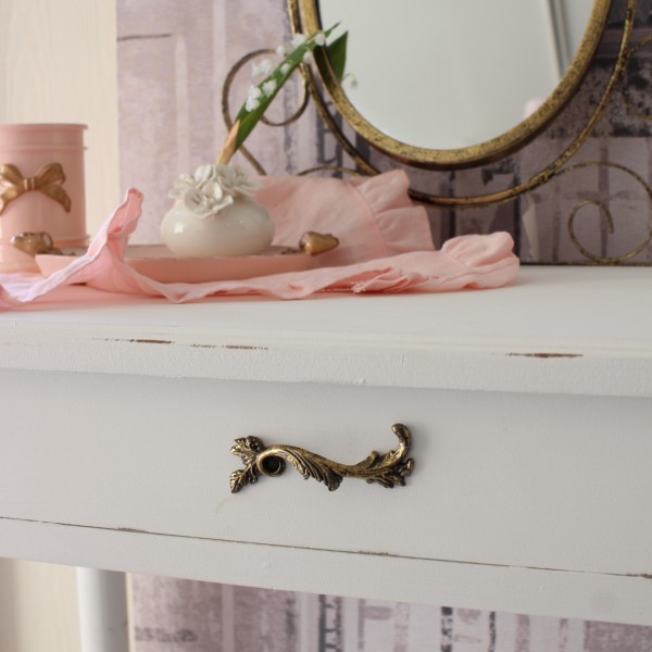 楽天市場】ドレッサー アンティーク調 ミラー付き ホワイト フランス