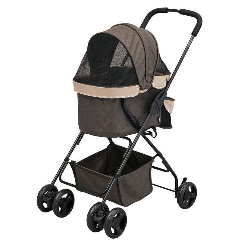 楽天市場】GEX わんわんカート スーパーライト モカブラウン超小型犬