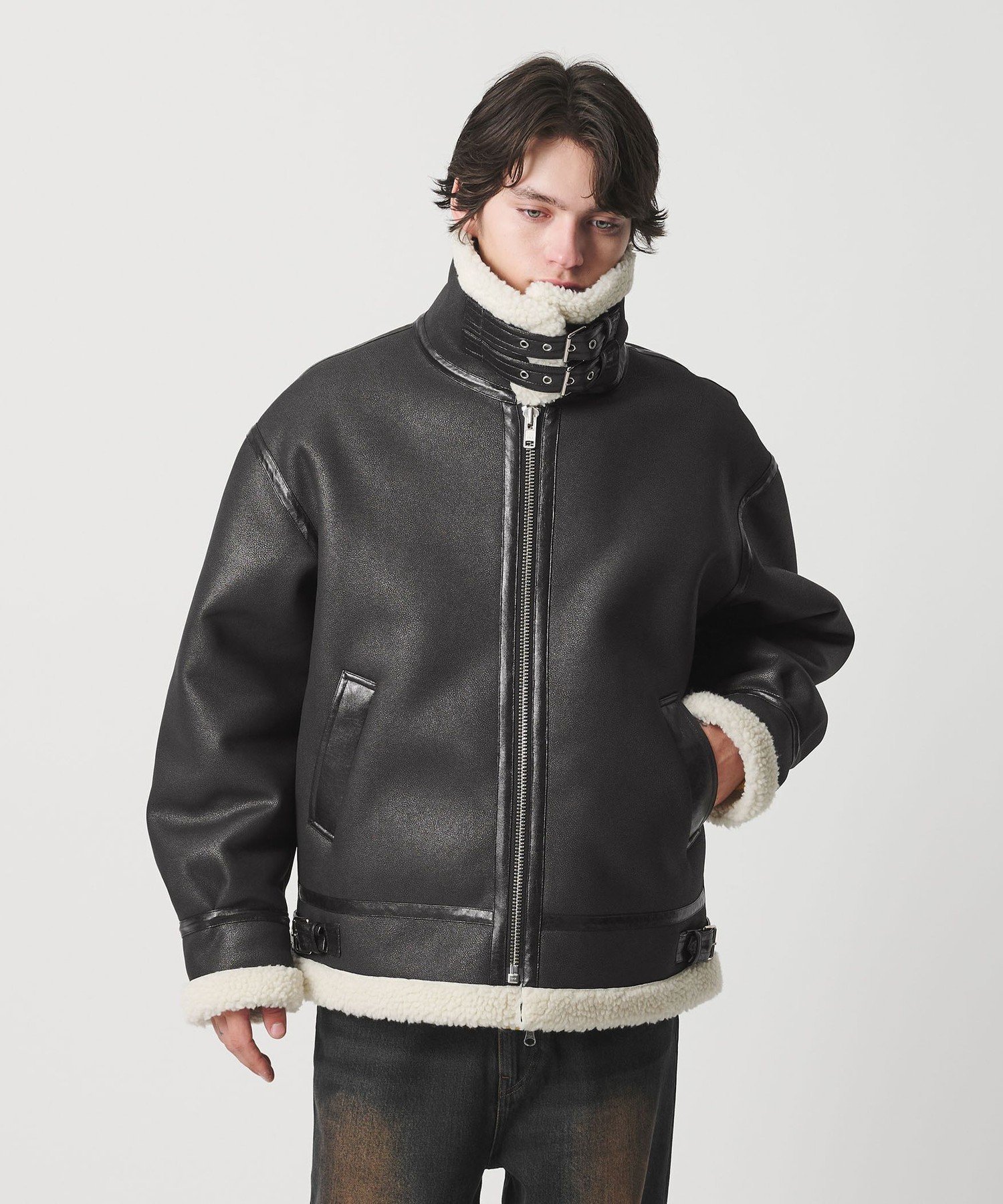 BEAUTY&YOUTH UNITED ARROWS｜ムートンライク B-3 ジャケット