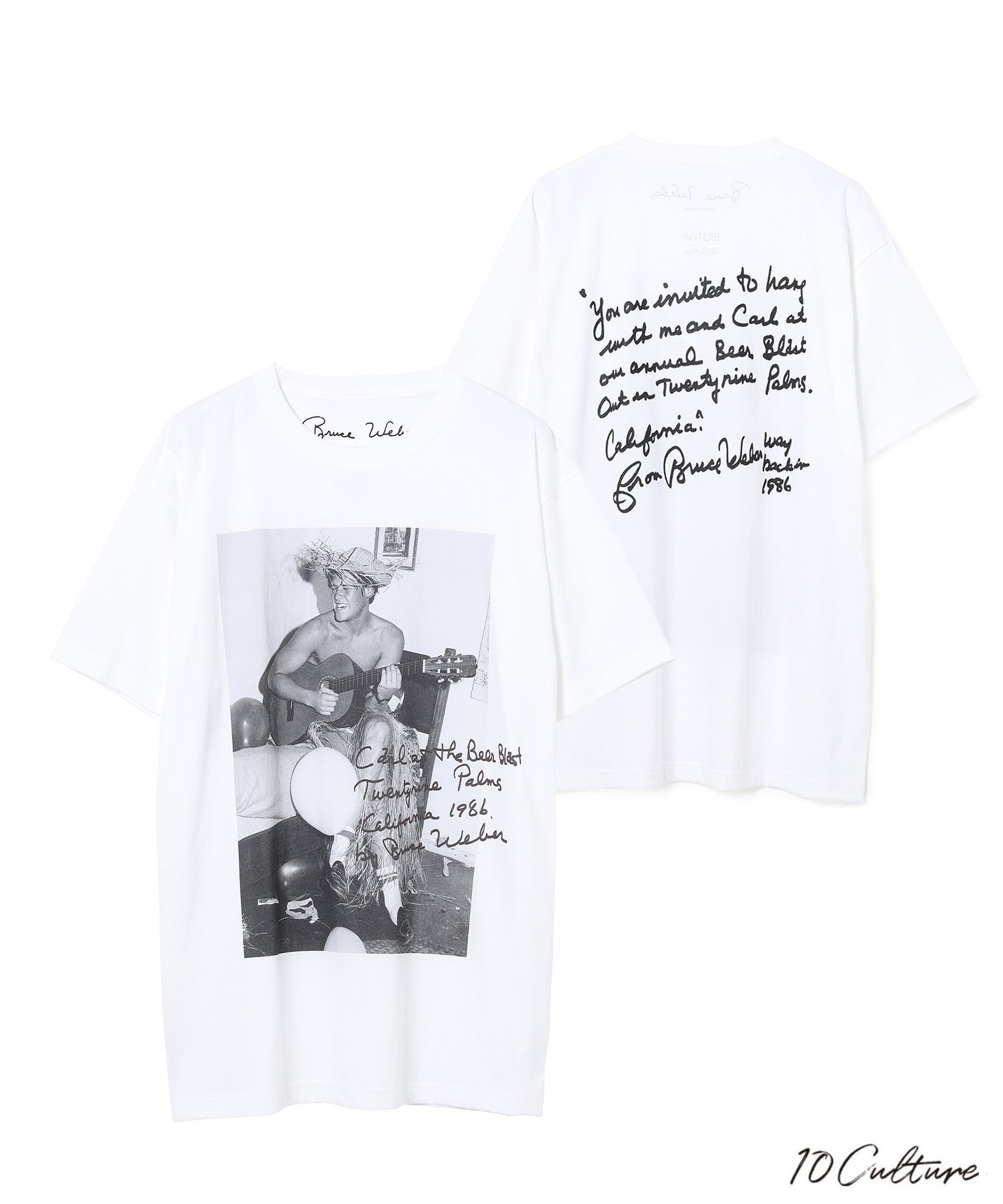 ADAM ET ROPE'｜【Bruce Weber*BIOTOP*10C】Photo T-shirts | Rakuten