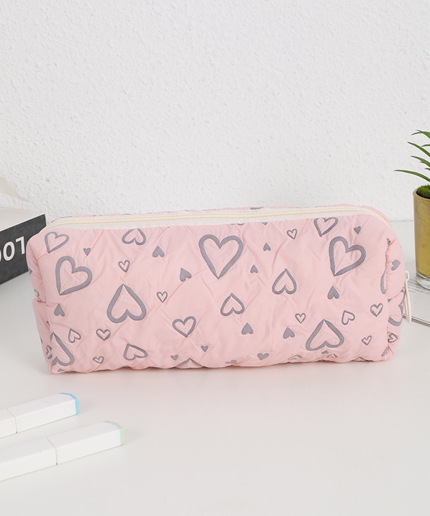 Cartier ピンク ハート モチーフ ボールペン ケース付き Cartier