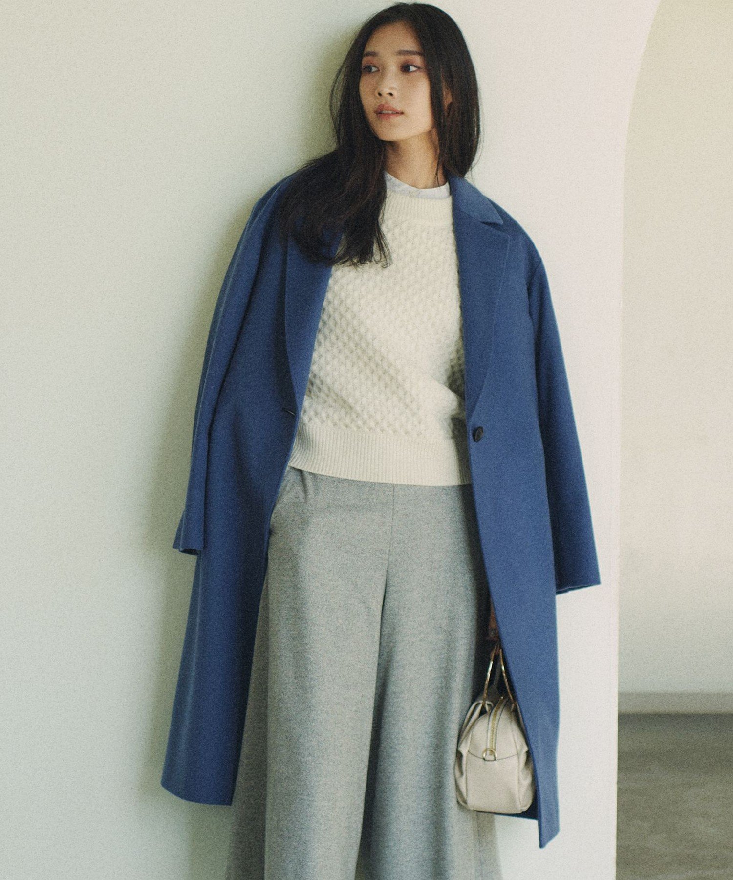 23区｜【滝沢眞規子さん着用】ウールカシミヤビーバー チェスター