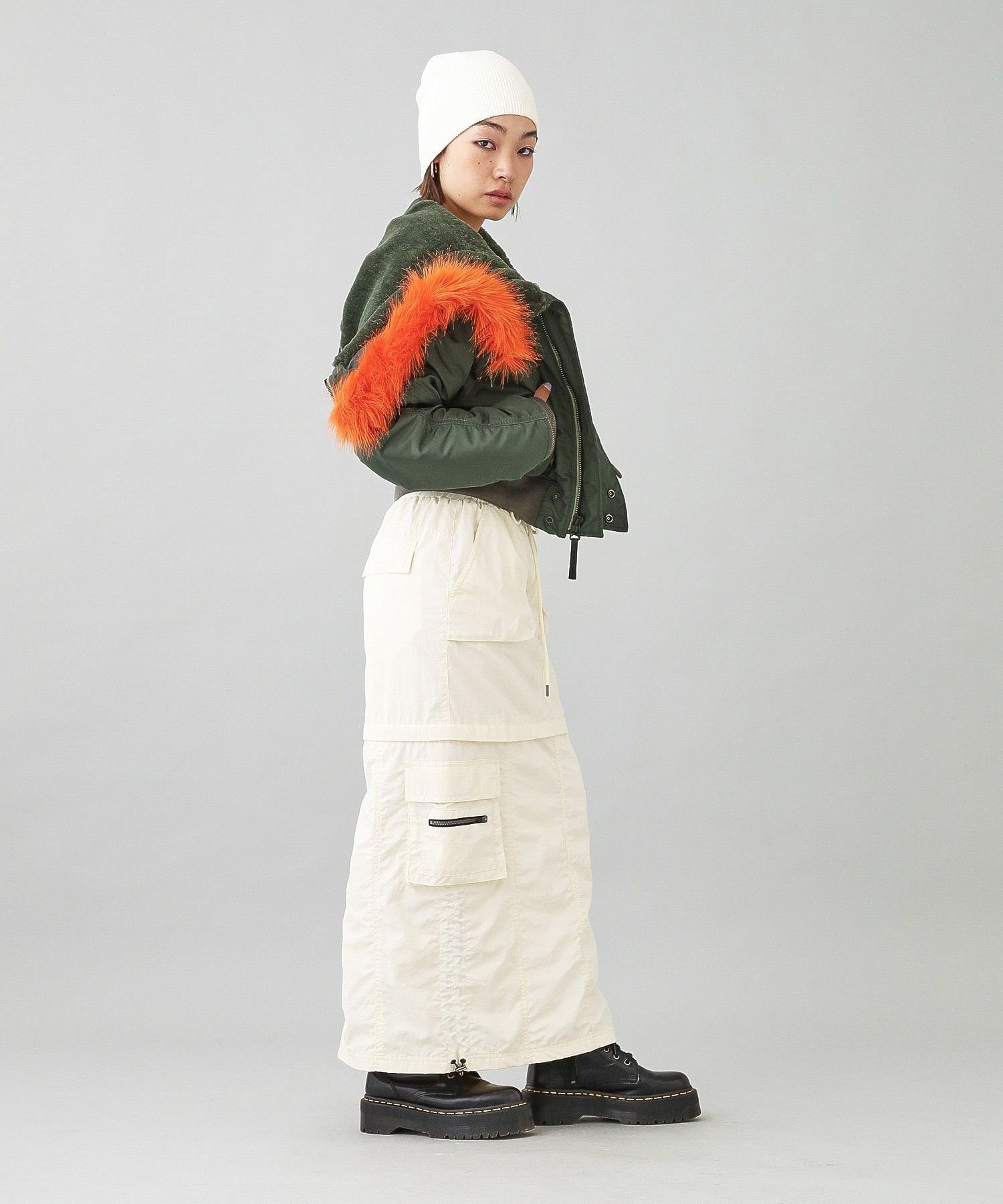 X-girl｜X-girl x ALPHA N-2B JACKET | Rakuten Fashion(楽天